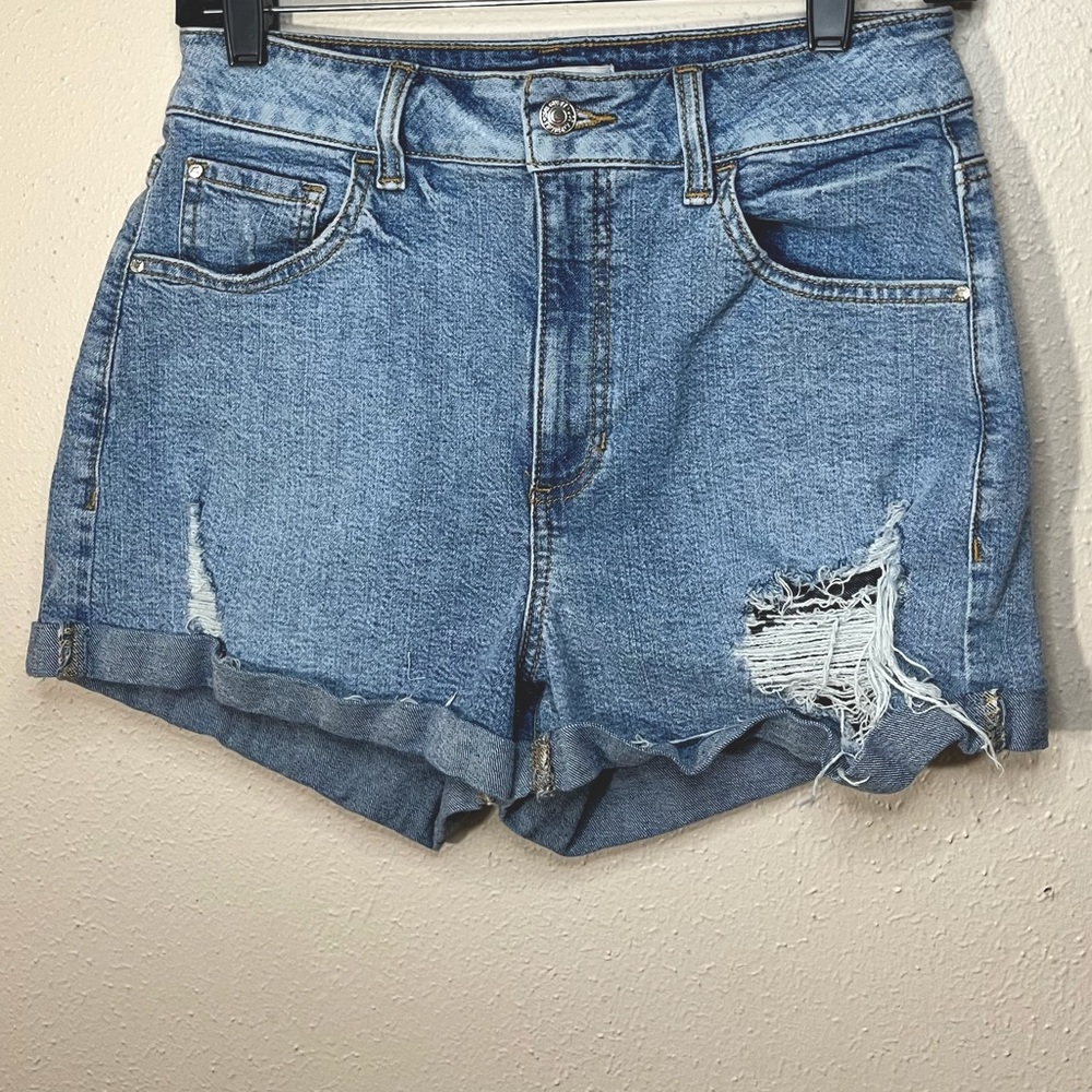 Guess High Waist Jean Shorts Size 28
